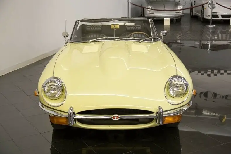 1969 jaguar e-type convertible series ii convertible 4 speed manual 4.2 liter in