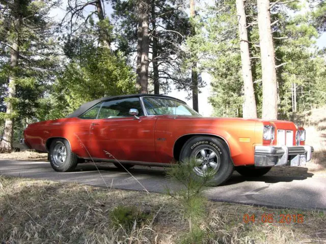 1975 olds 88 conv. enhanced 455, 350 + hp, nice condition, top and paint new