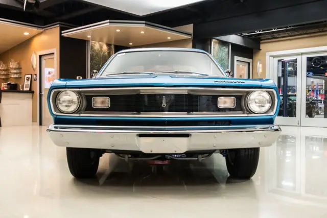 duster! plymouth 440ci v8, a727 automatic, suregrip, msd ignition, disc, b5 blue