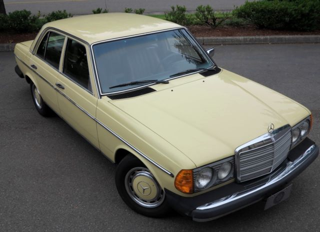1977 mercedes 240d - clean, great driving diesel sedan - all records from new