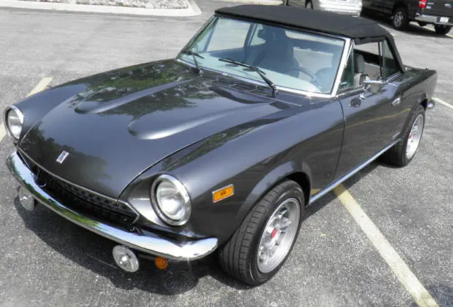 fiat pininfarina spider restomod by roadster salon. complete & ready to drive !