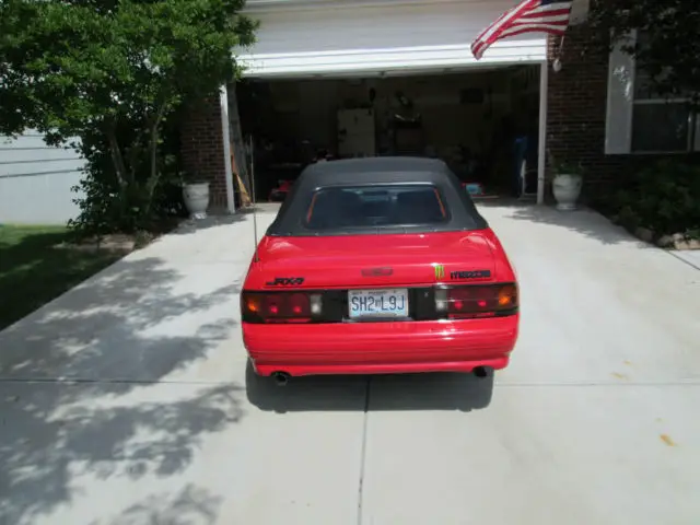 1990 red convertible-70,000 mile-runs great