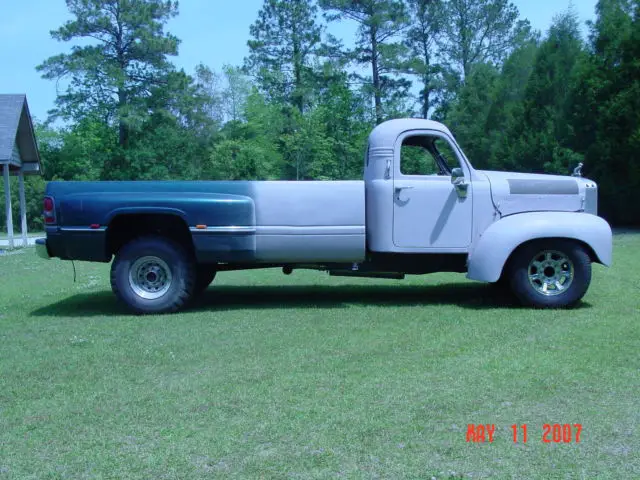 1960 mack truck, large pickkup, supercharged/turbo diesel, custom built