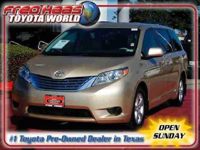 2011 toyota sienna 7-pass van v6 le aas fwd in spring, tx