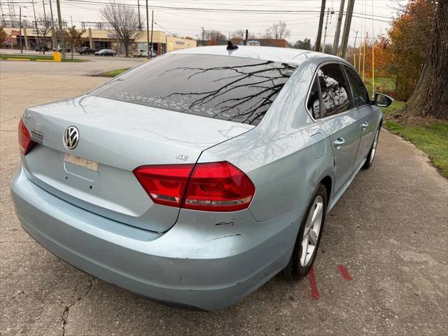2012 volkswagen passat 2.5 se