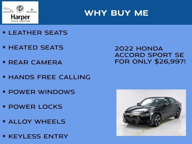 2022 honda accord sport se