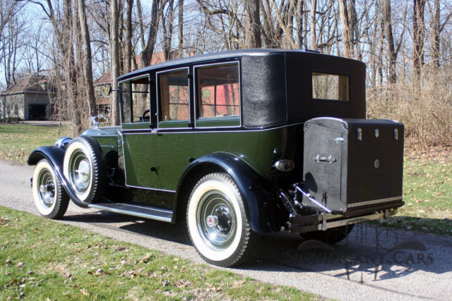 1928 packard 4-43 formal sedan by brewster - unique example!
