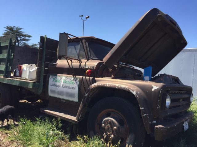 1965 chevy 2.5 ton flat bed series 60 truck (no reserve)