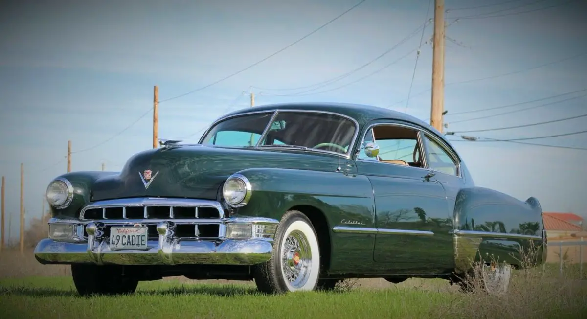 1949 cadillac series 61 sedanette fastback coupe - incredible restoration