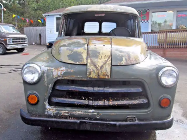 1955 dodge panel truck all mopar 383, auto. floor shift hot rat rod no reserve