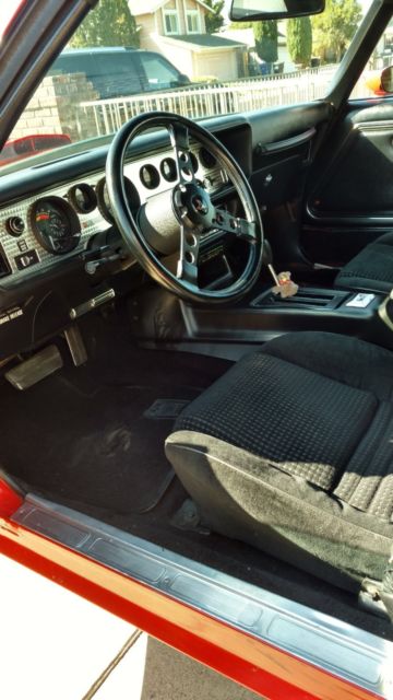 1979 pontiac trans am 6.6 engine fully loaded low miles
