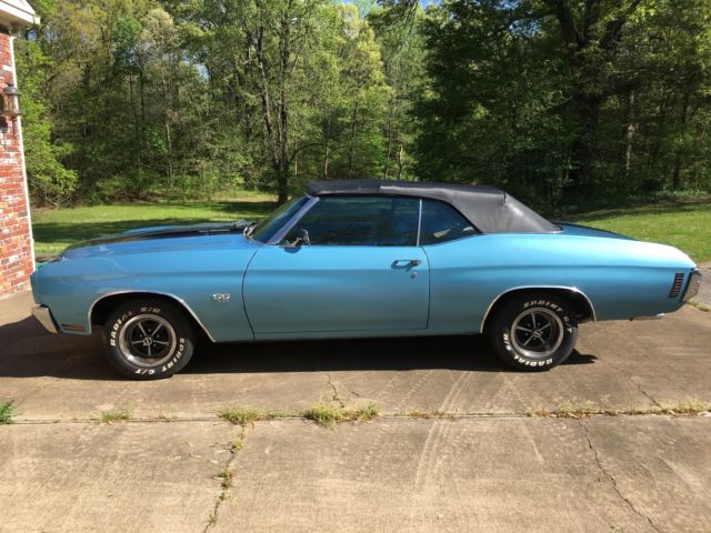 1970 chevelle ss convertable