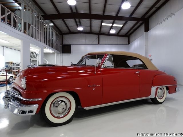 1952 desoto firedome v8 convertible, semi-automatic with fluid drive