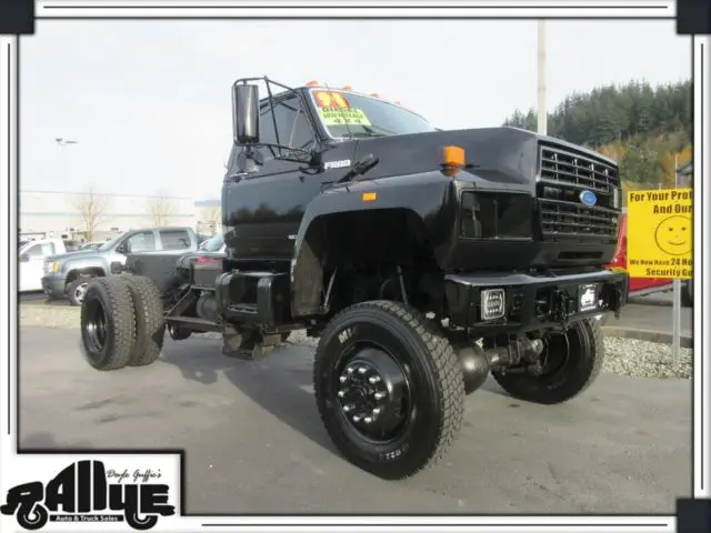 1994 black cab & chassis 4wd cummins diesel!