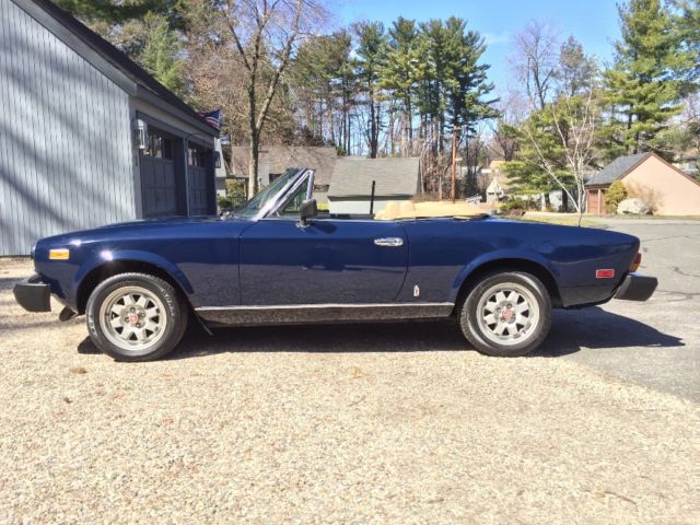 fiat 124 spider convertible