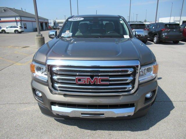 used 2015 gmc canyon 4x4 crew cab slt evansville, in 47715 for sale in evansville, indiana