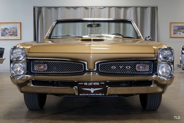 1967 pontiac gto, gold with 80675 miles available now!