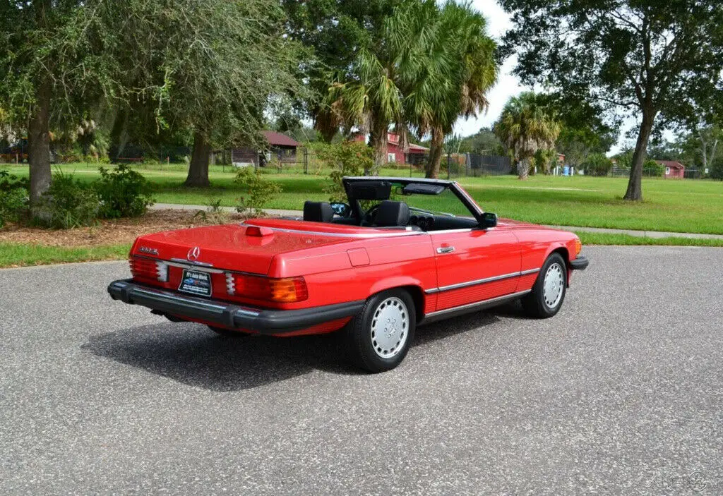 1987 560 sl 2dr convertible used 5.6l v8 16v automatic rwd convertible
