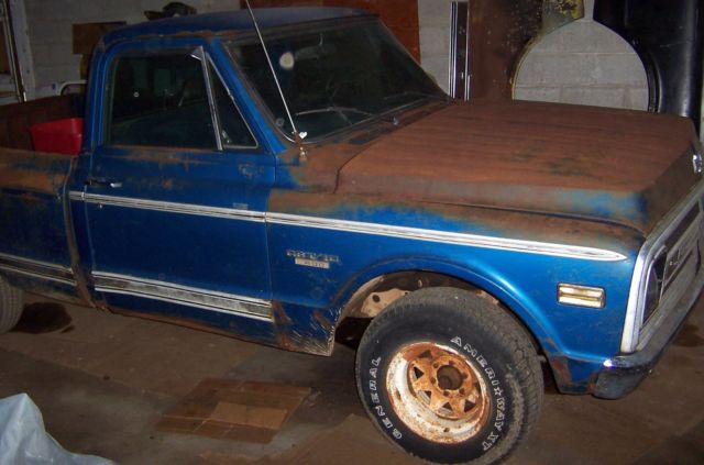1970 chevrolet c-10 factory big block 396 cst shortbed ac automatic