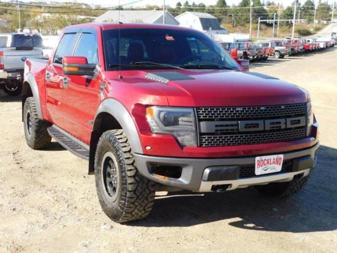 2014 ford f-150 svt raptor 4x4 svt raptor 4dr supercrew styleside 5.5 ft. sb for sale in thomaston, maine