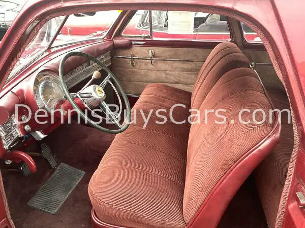 1950 chrysler windsor club coupe california black plate car