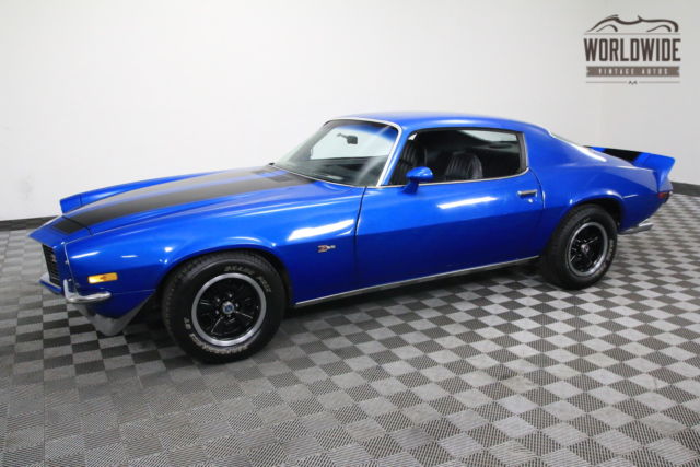 1971 blue true split bumper rs z28 tribute 500 miles!