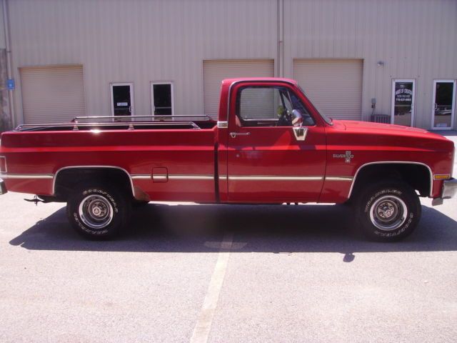 1986 chevy silverado 4x4 2 owner truck bought new in georgia 350 v8 p/s p/b a/c