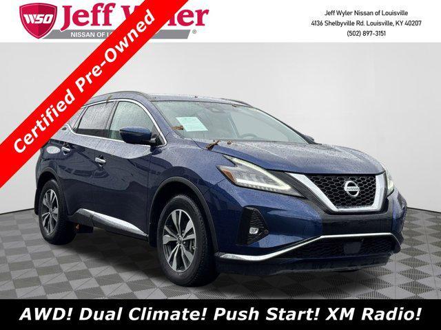 2021 nissan murano sv intelligent awd