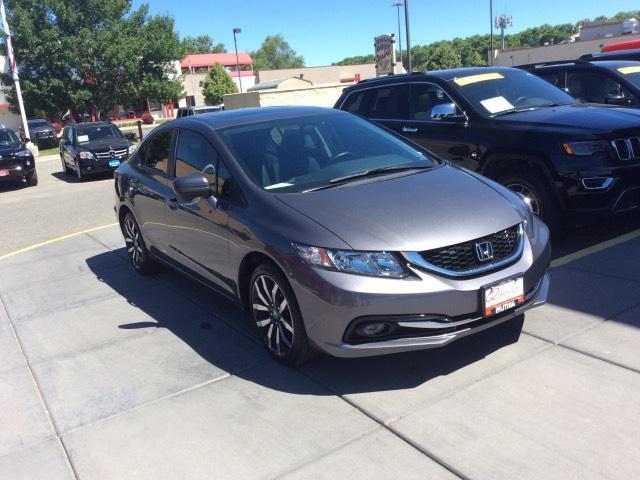 2015 honda civic ex-l ex-l 4dr sedan for sale in billings, montana