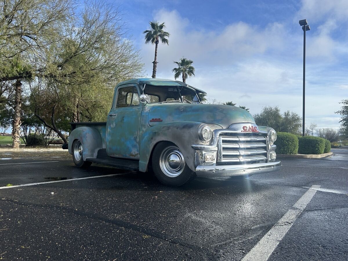 1953 chevrolet 3100 pickup blue