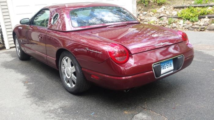 used 2004 ford thunderbird pacific coast west suffield, ct 06093 for sale in suffield, connecticut