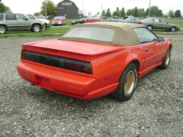 rare 1991 pontiac trans am convertible ws6
