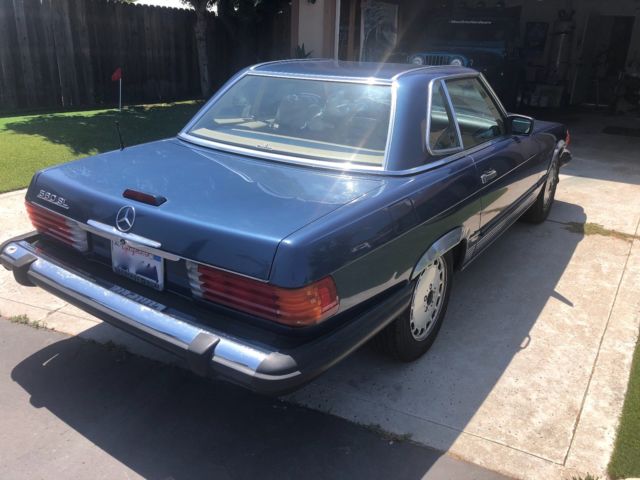 1988 mercedes 560sl convertible