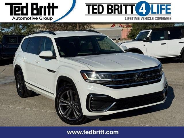 2021 volkswagen atlas 3.6 v6 se w/ technology r-line