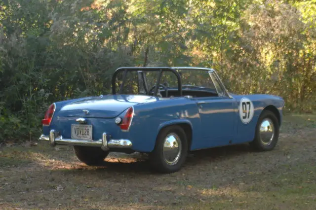 1965 austin healey sprite, mark iii, blue, convertible, no reserve