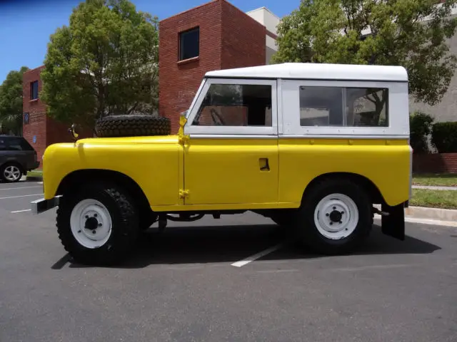 1962 land rover series iia 88", collectors item, one of a kind.(video included)
