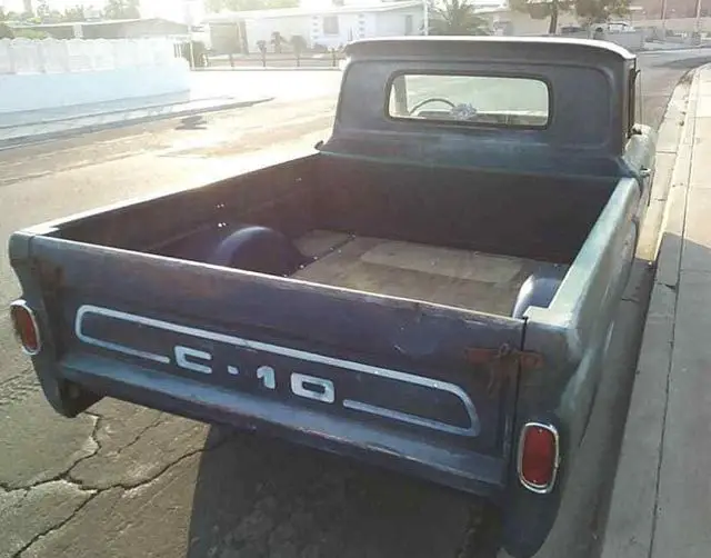 1964 chevrolet short bed fleet side half ton rat rod shop truck