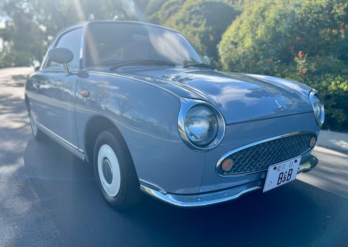 1991 nissan figaro convertible, permanent registration & clear title on hand