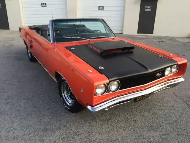 1968 dodge coronet r/t convertible 1 of 88