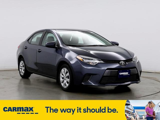 2016 toyota corolla le