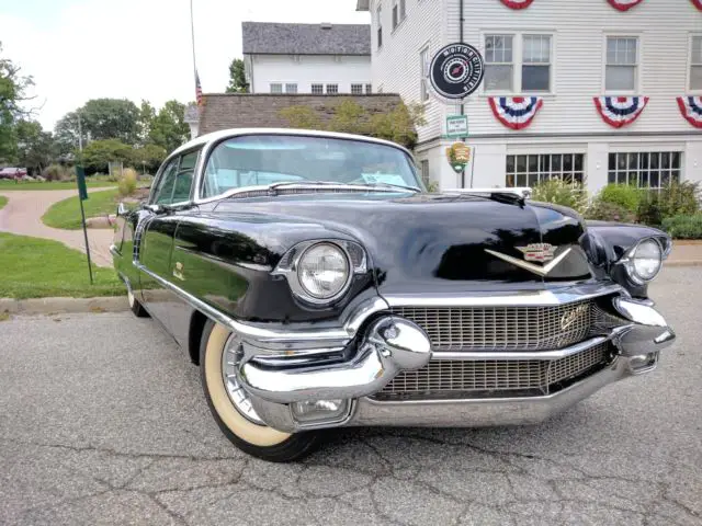 1956 cadillac sedan deville black & ivory only 30k original miles very good cond