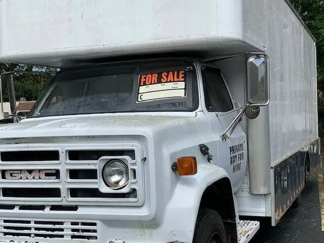 1988 gmc sierra box truck