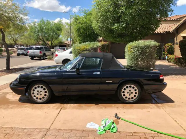 1992 alfa romeo spider spider veloce 31.1k miles original owner