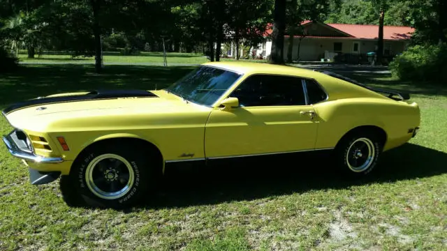 1970 ford mustang mach 1 fully restored with ac