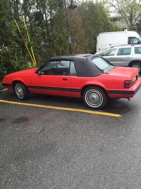 1983 ford mustang gtx convertible