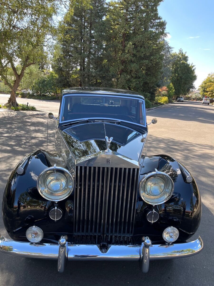 1956 rolls-royce wraith sedan black rwd automatic