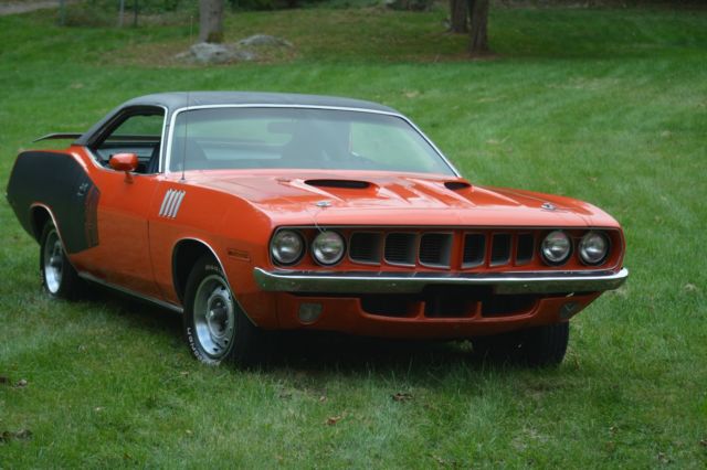 71 cuda 340 4spd with ac