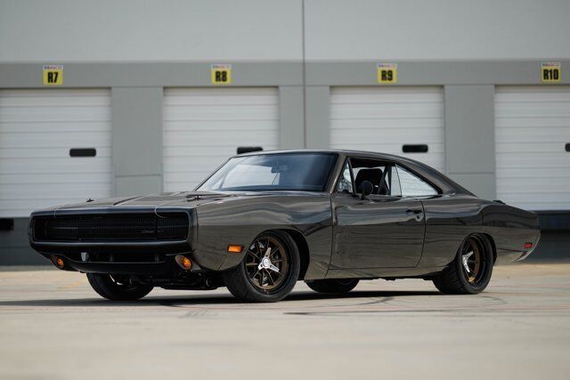 1970 dodge charger full carbon fiber custom 6.2l hellcrate restomod 320 miles fu