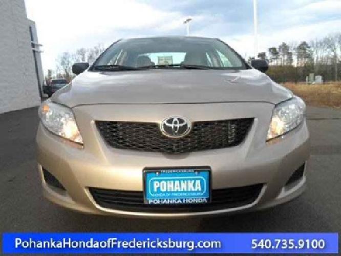 2009 toyota corolla in fredericksburg, va