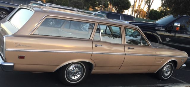 1967 ford falcon futura station wagon v8 rear magic gate with dealer bug screen